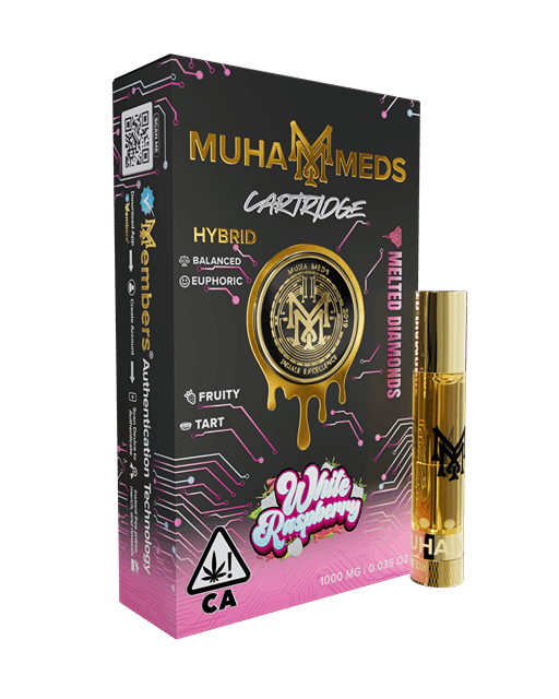 White Raspberry | 1g Melted Diamonds Cartridge