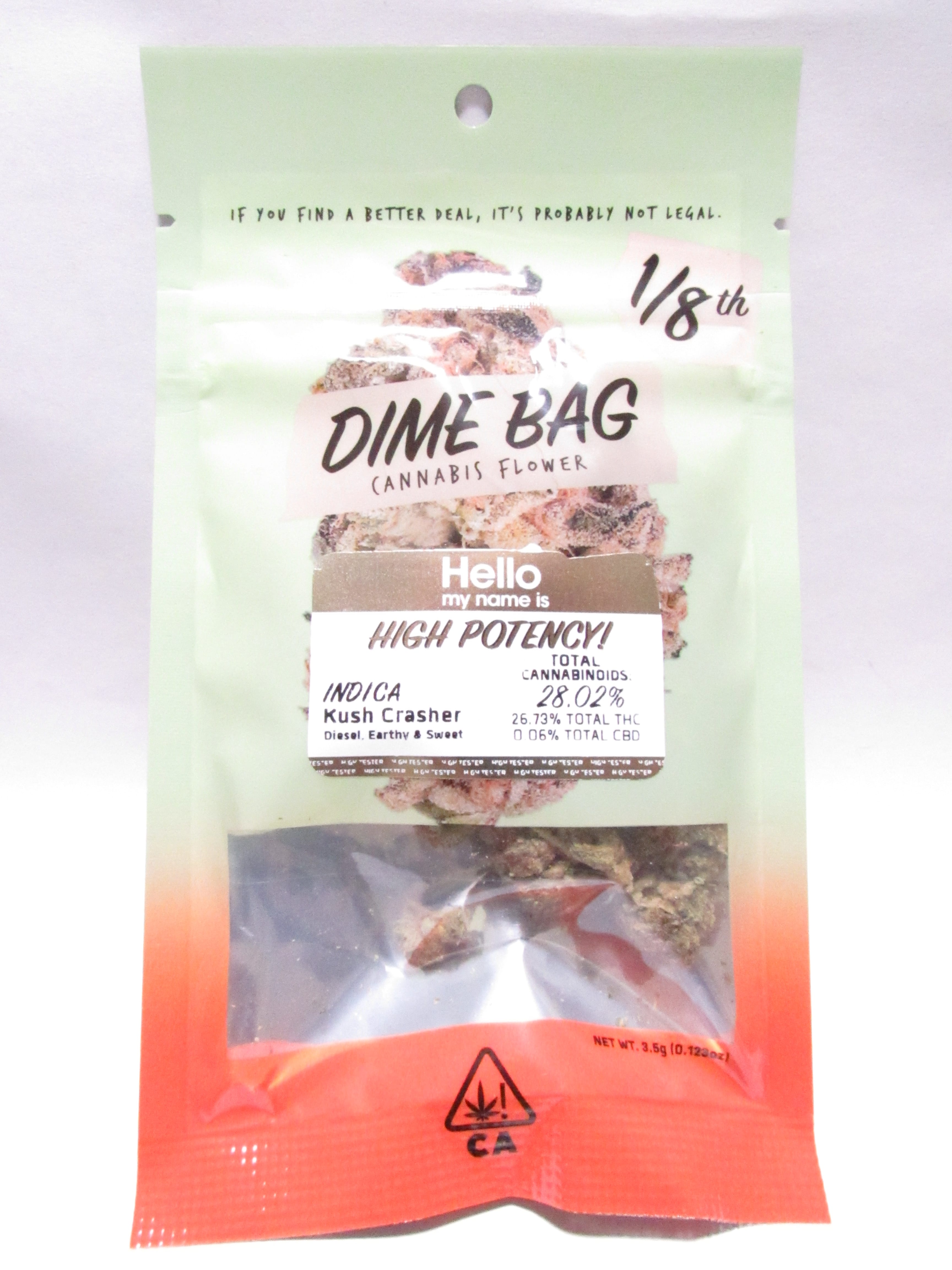 DIME BAG — Kush Crasher