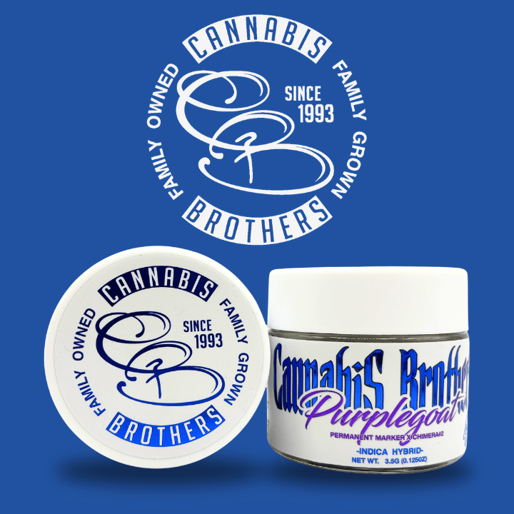 Cannabis Brothers | Flower | 3.5g | Purple Goat - Cannabis Brothers -  - $40 - Flowers