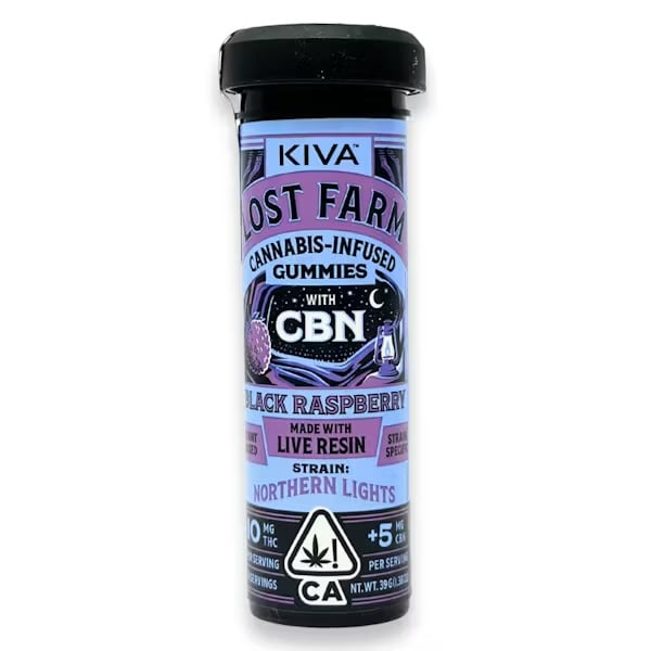 Black Raspberry Northern Lights - Gummies - CBN 10:5