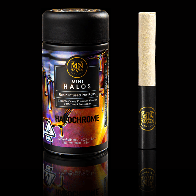 Mini Halos - Halochrome 5 Pack Infused Pre-Rolls