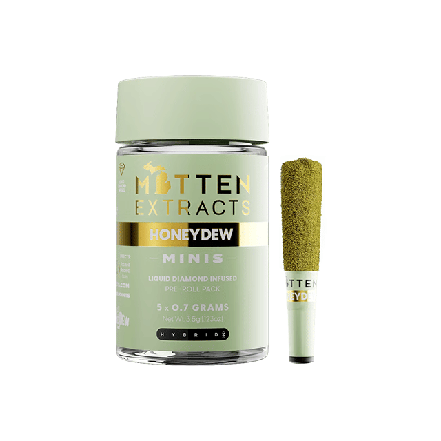 Mini Infused Pre Rolls (5x.7g) - Honeydew