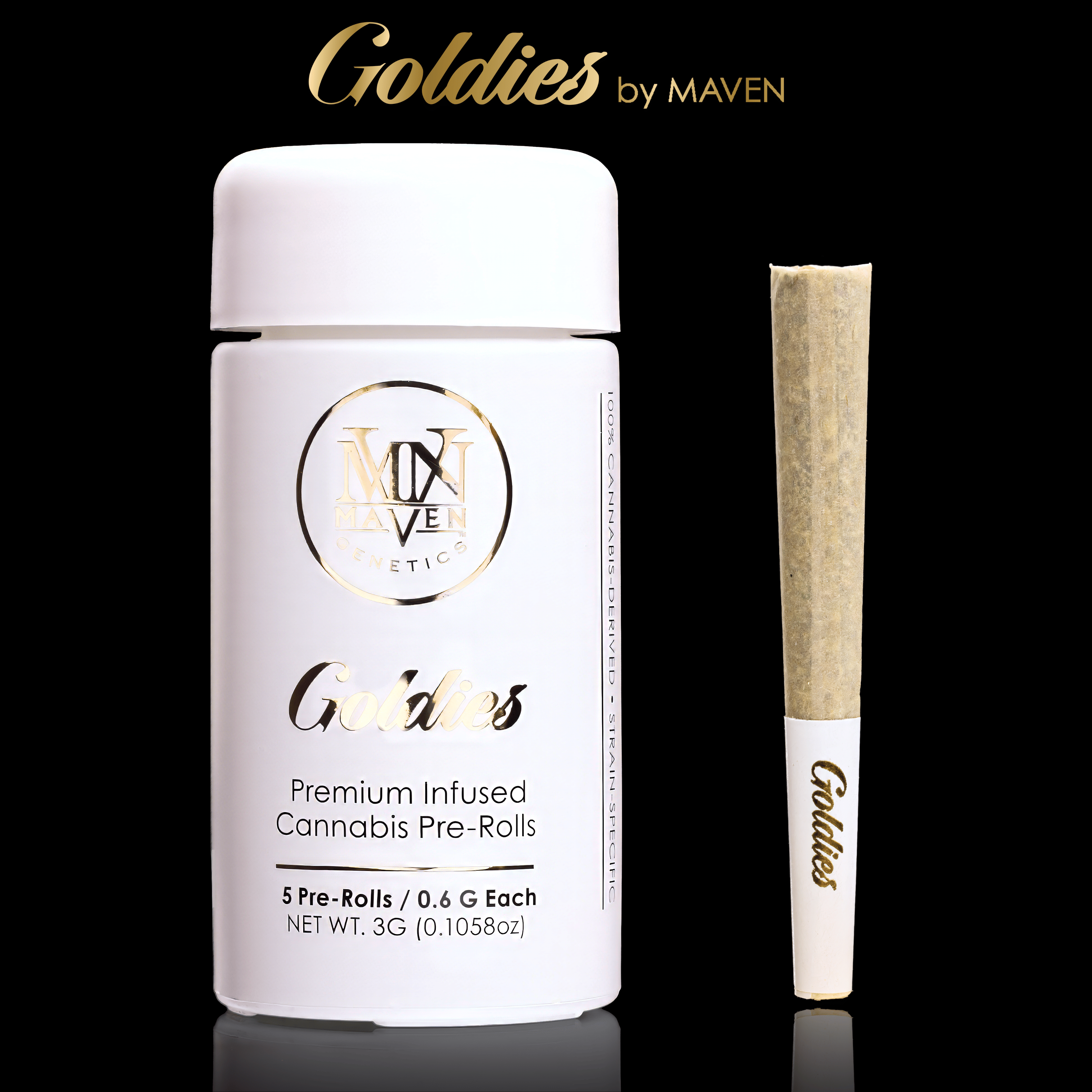 Maven Genetics — BluZangria Goldies - .6g Infused Prerolls (5pk)