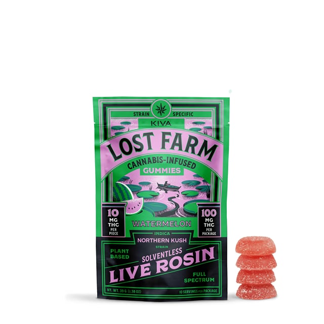 Watermelon x Northern Kush | 100mg Live Rosin Chews