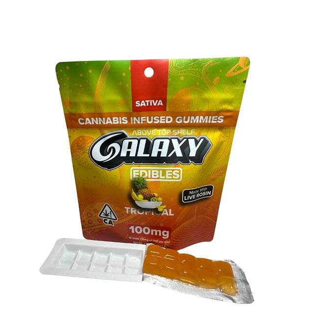 Tropical | 100mg Live Rosin Gummies