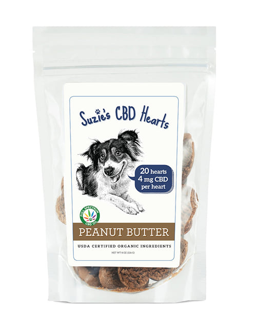 CBD Dog Treats 4MG/80MG - Peanut Butter