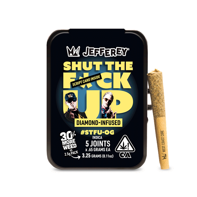 STFU OG | .65g x 5 Jefferey Infused Pre-Rolls
