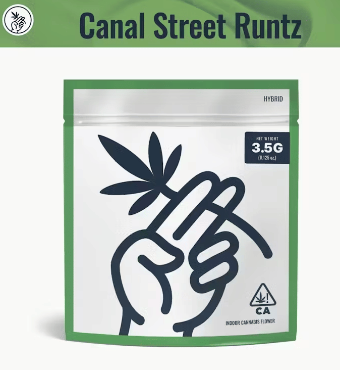 Canal Street Runtz - 3.5g - WeGrow - 3.5g - Hybrid - $35 - Flower (Eighths)