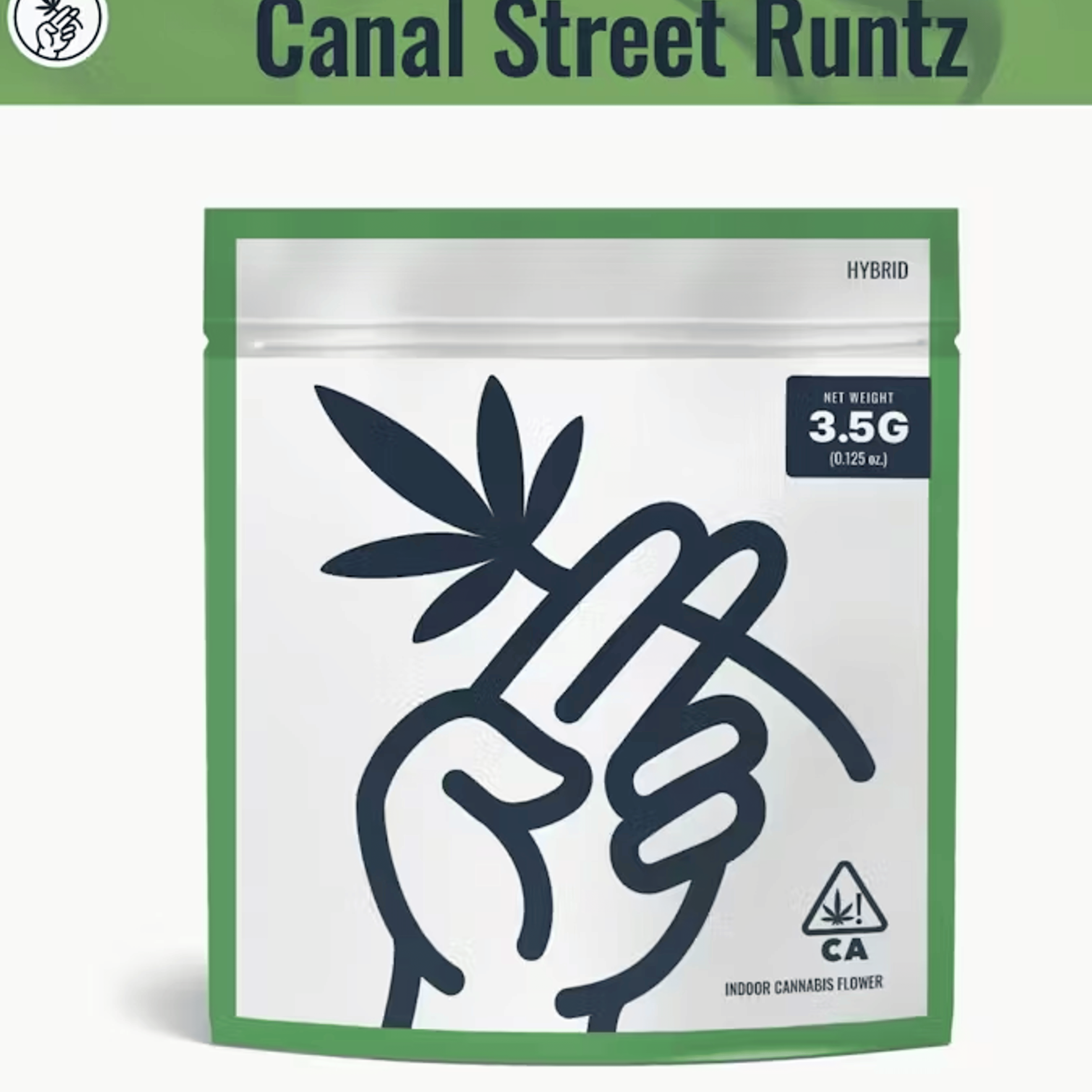 Canal Street Runtz - 3.5g - WeGrow - 3.5g - Hybrid - $35 - Flower (Eighths)