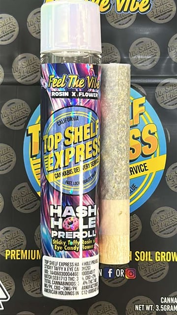 ^TSE All New Hash hole Blunt-Sticky Taffy x Eye Candy (2g)