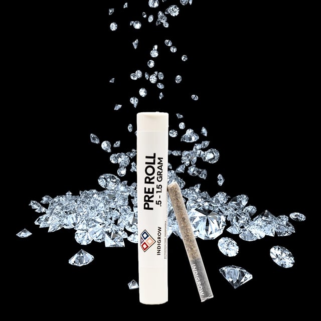 Diamond Infused African Frost Pre-roll