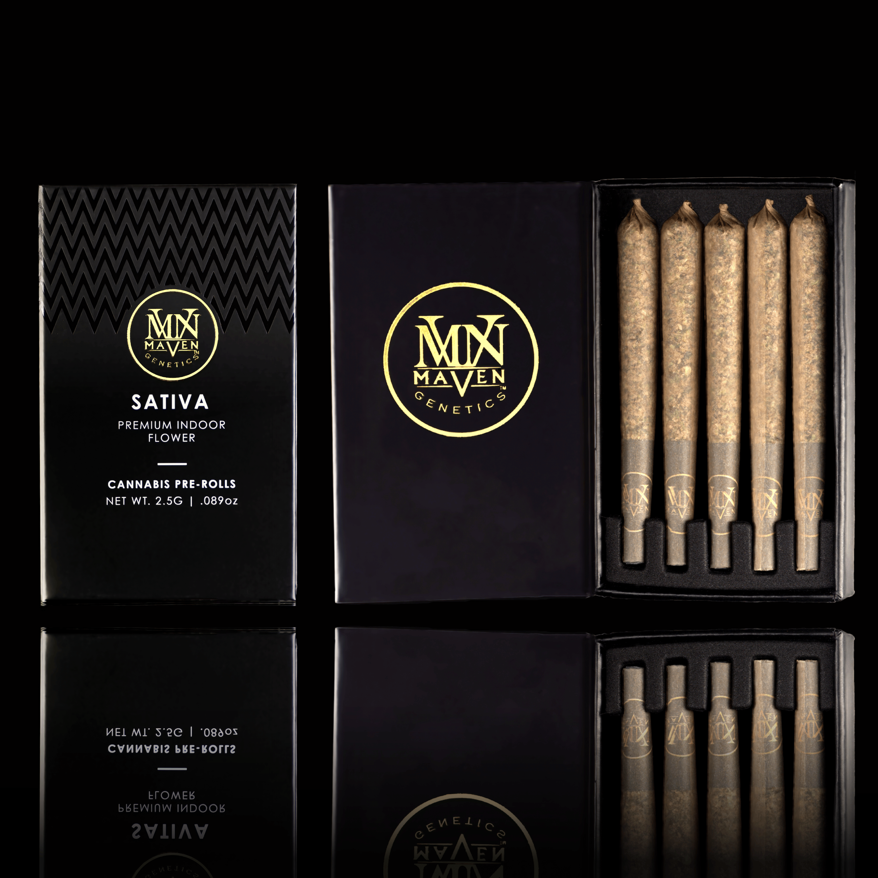 Maven Genetics — Orange Bellini - .5g Prerolls (5pk)