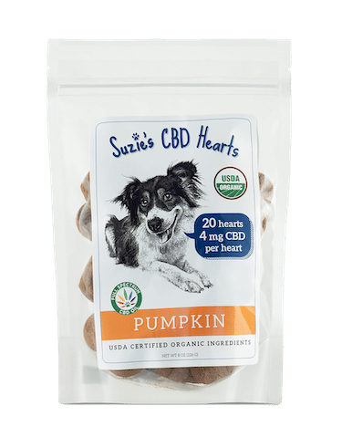 CBD Dog Treats 4MG/80MG - Pumpkin