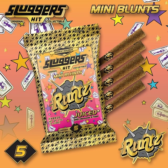 Runtz | .7g x 5 Infused Mini Blunts