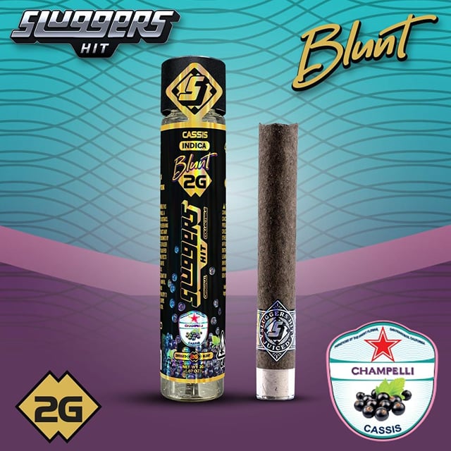 Sluggers x Champelli - Infused Blunt - 2g - Cassis