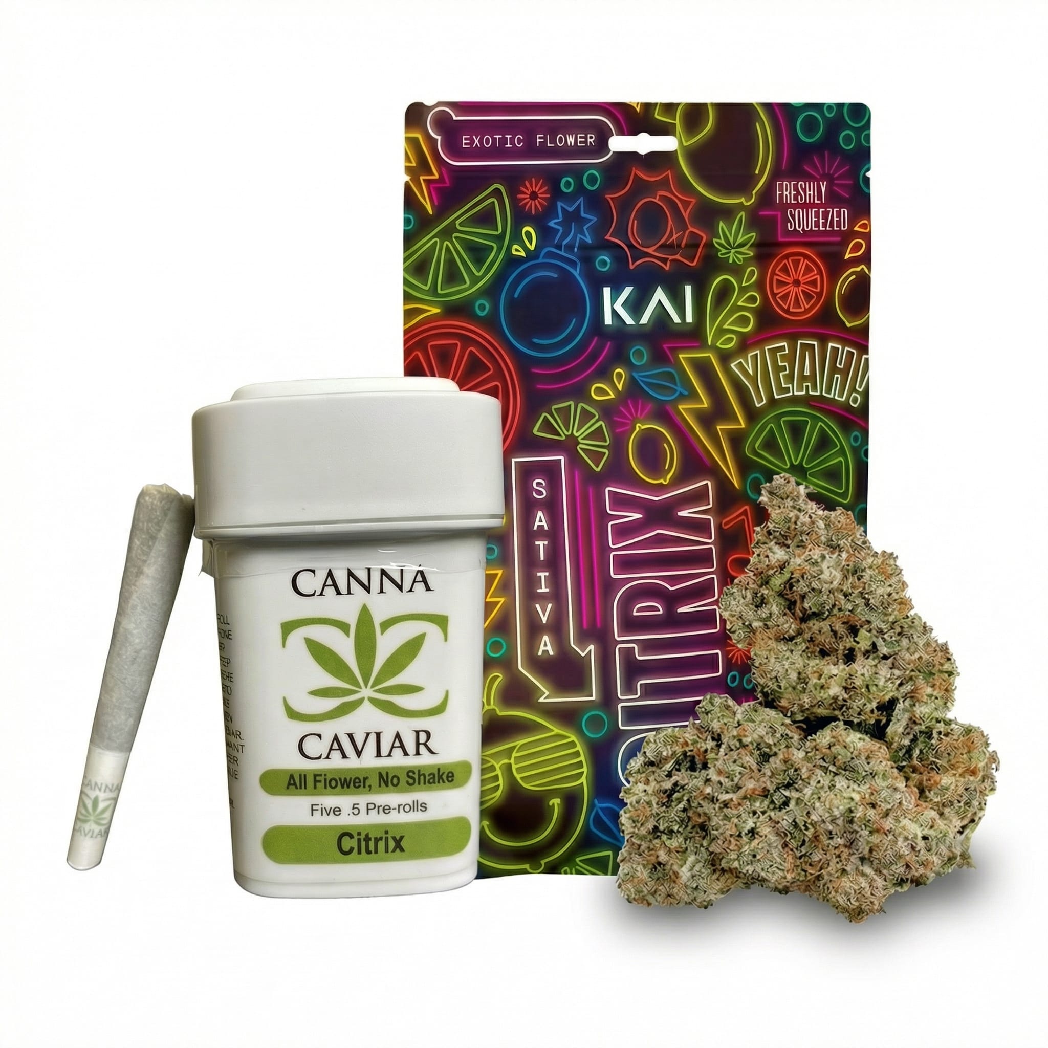 Citrix x Kai Cannabis - 5 Pack Pre-Rolls 0.5G