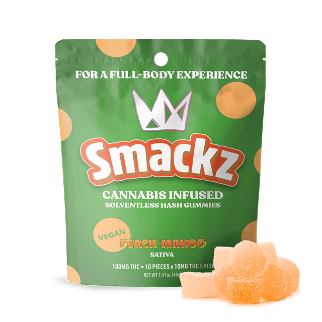 Peach Mango | 100mg Solventless Hash Gummies