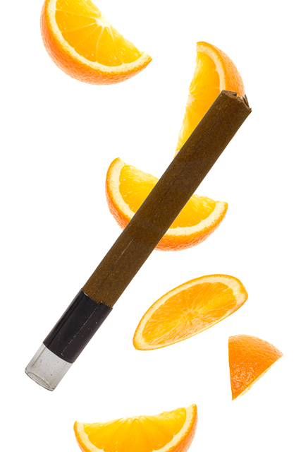 Orange Kush 1.5G Blunt (Hemp Paper/Glass Tip)