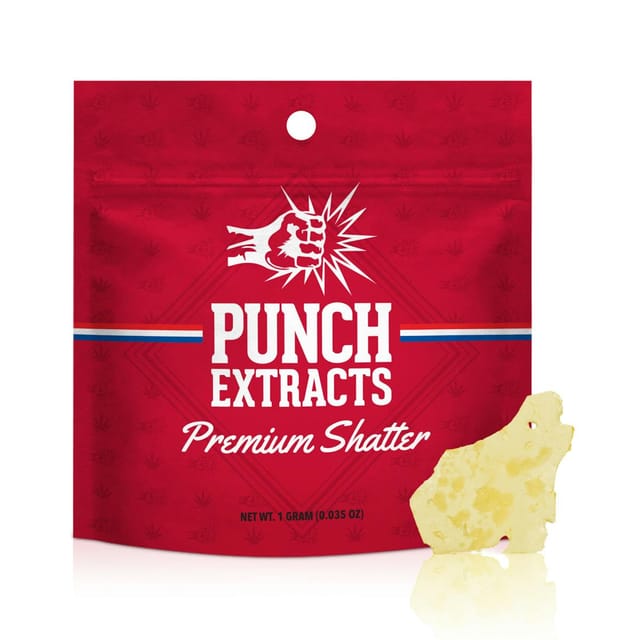 PUNCH EDIBLES & EXTRACTS — G33 Bho Shatter