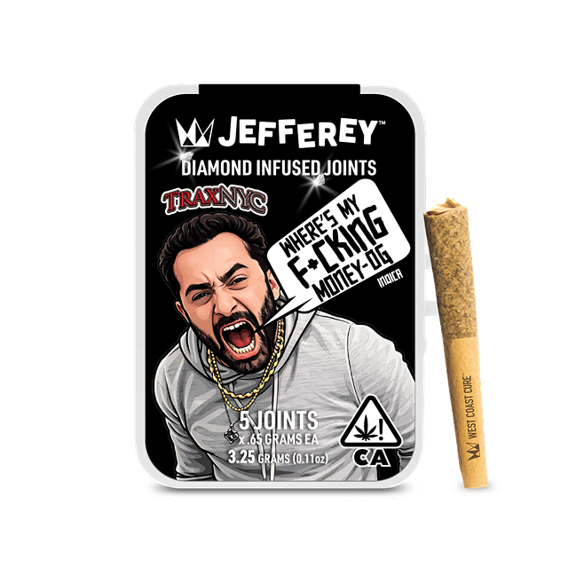 Where's My F*cking Money OG | .65g x 5 Jefferey Infused Pre-Rolls