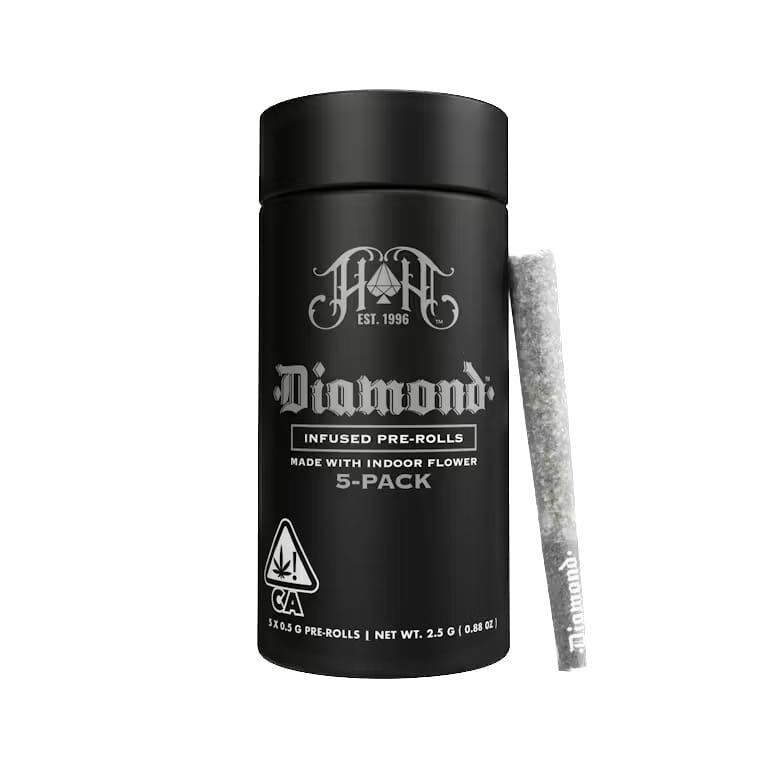 Pineapple Beltz | Diamond-Infused Pre-Rolls (5-Pack) [2.5g] - Heavy Hitters -  - $45 - Pre-Rolls