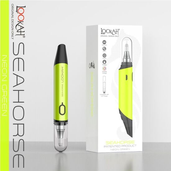 Seahorse Dab/Cart Pen -- Neon