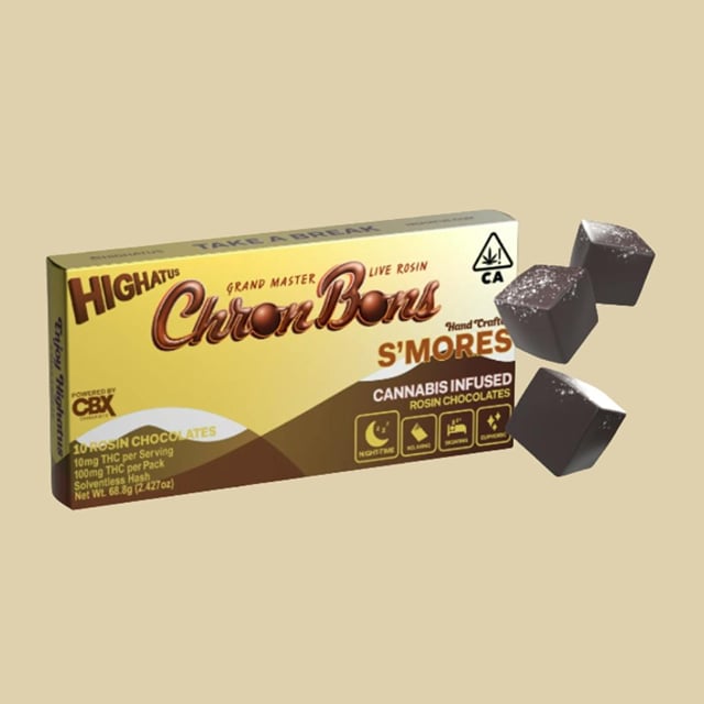 SMORES Chocolate | 100mg Chron Bons
