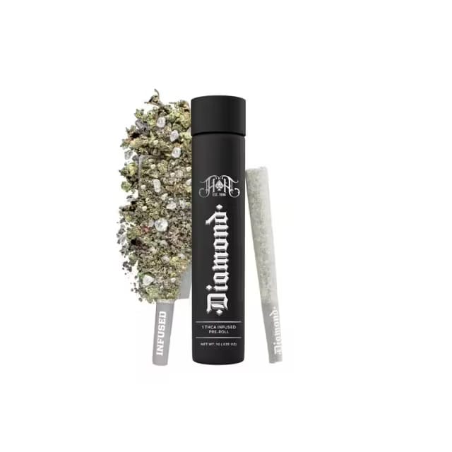 Sugar Cane | MOCA | Diamond-Infused Pre-Roll [1g] - Heavy Hitters -  - $22 - Pre-Rolls