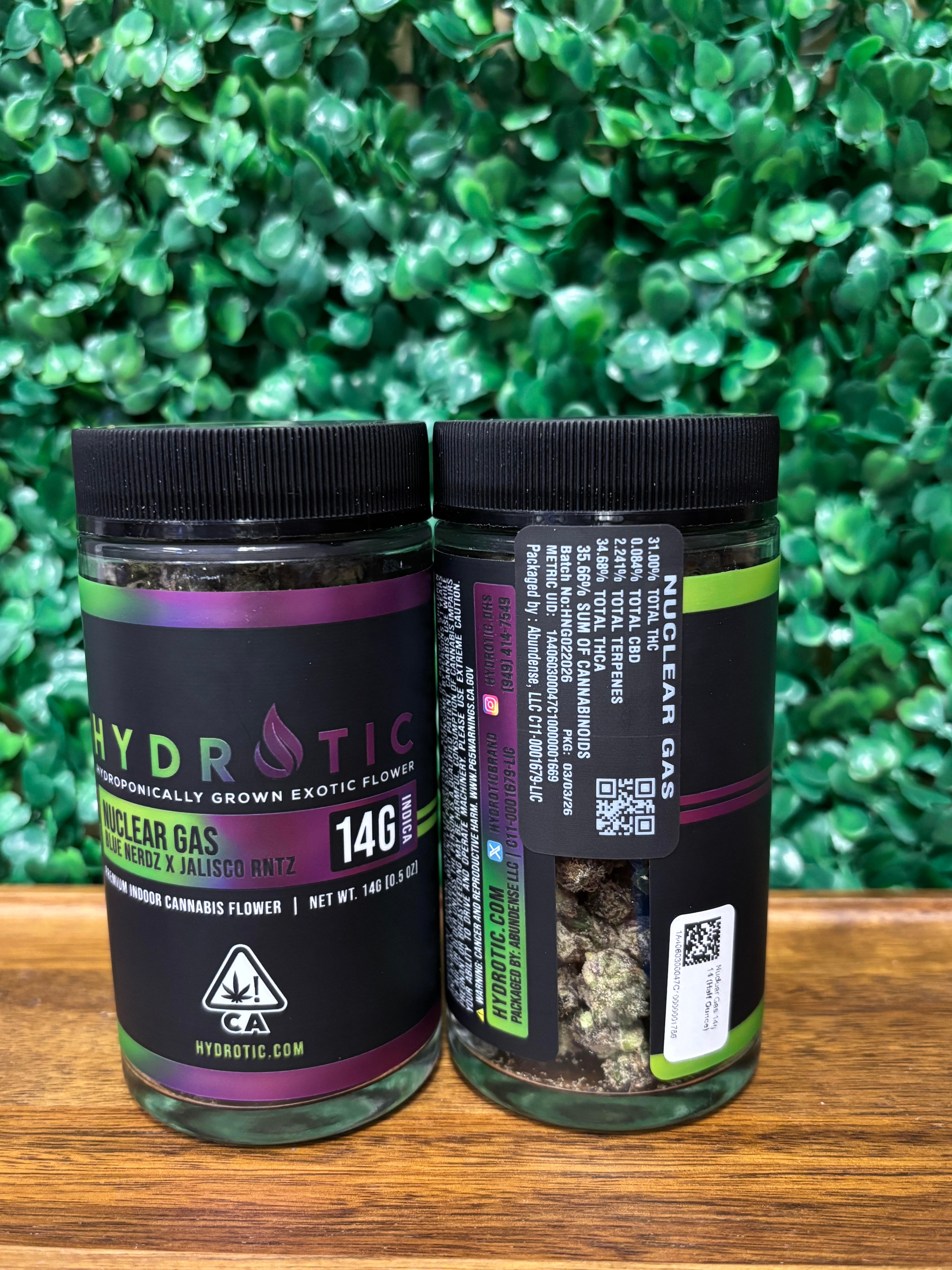 Nuclear Gas 14g - Hydrotic - Half Ounce - $60 - Flowers