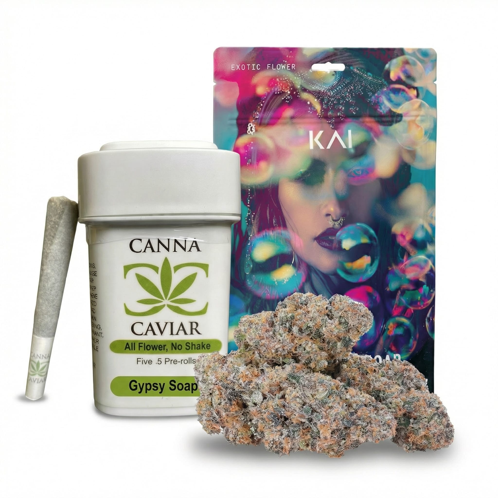 Gypsy Soap x Kai Cannabis - 5 Pack Pre-Rolls 0.5G