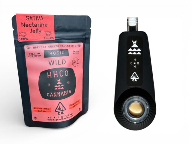 Highest Health Collective: Nectarine Jelly - . Dab Rig