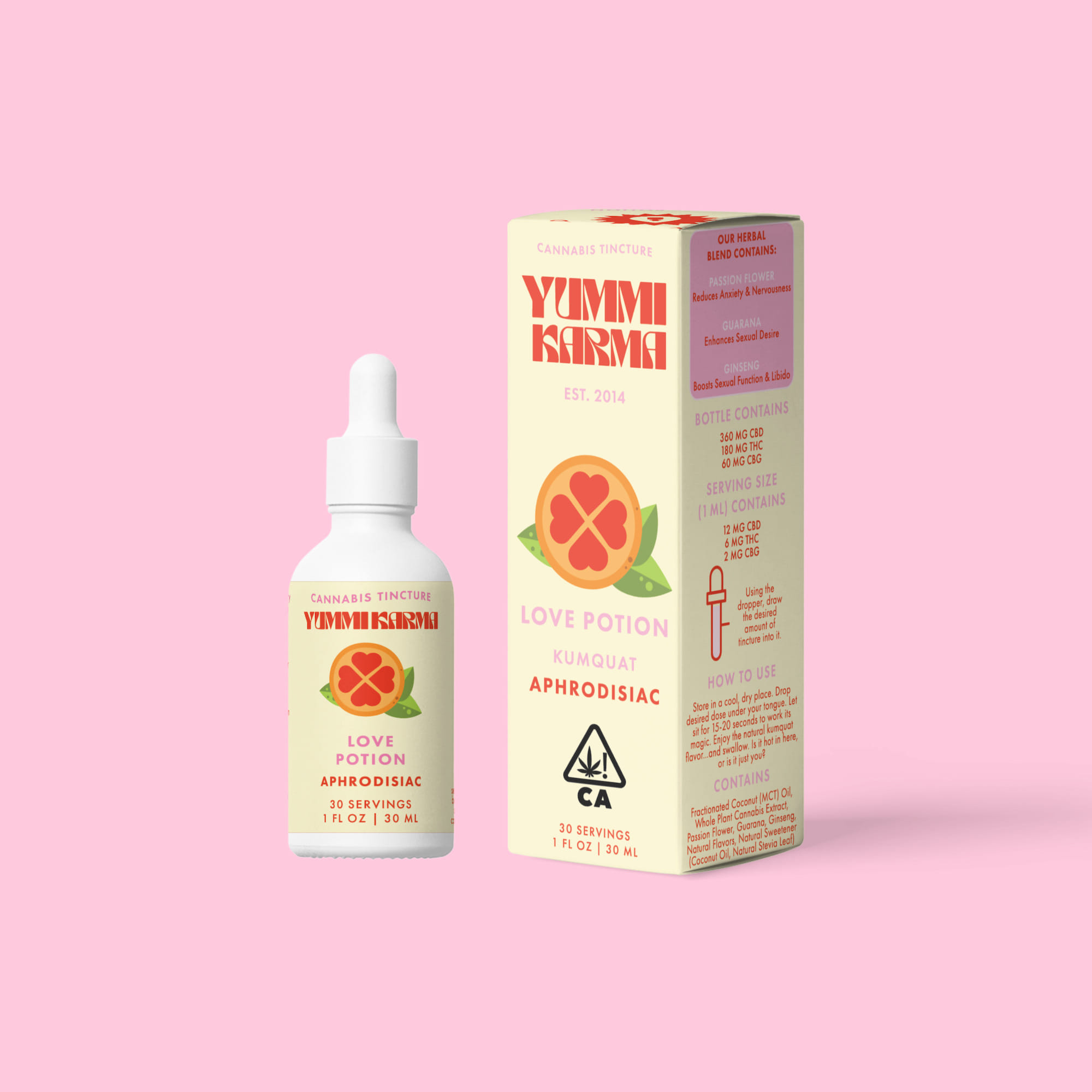 Kumquat CBD:THC:CBG Tincture