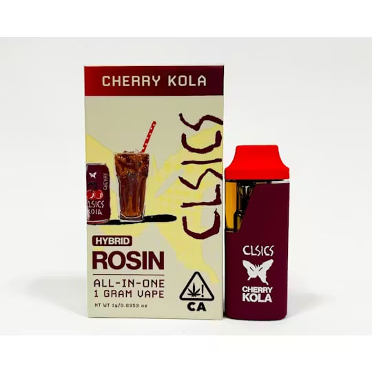 Cherry Kola Live Rosin All-In-One Vape
