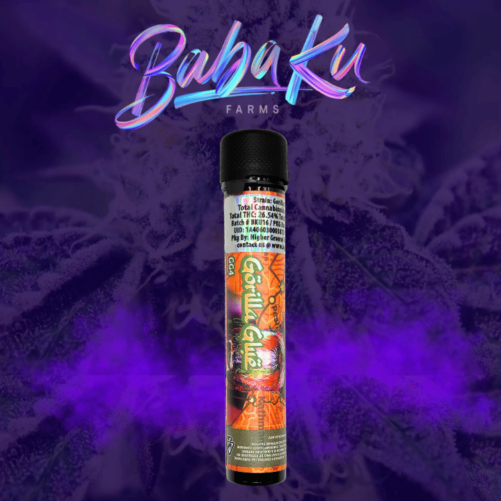 Baba Ku | 1.5g -Gorilla Glu Prerolls - Baba Ku -  - $24 - Pre-Rolls