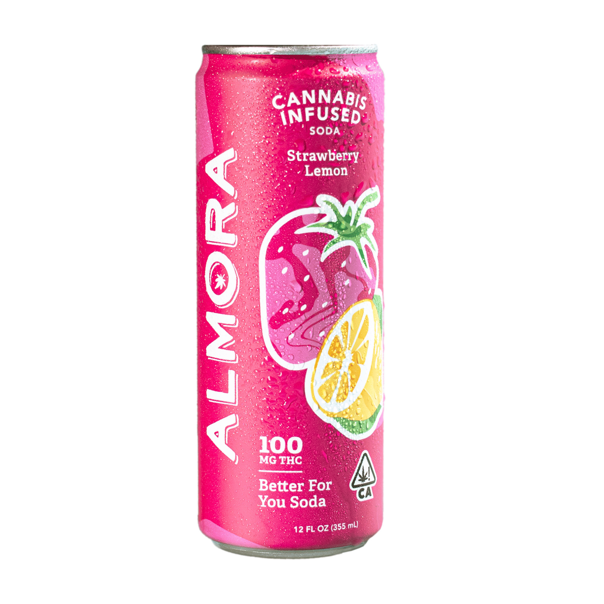 ALMORA: Strawberry Lemon Better For You Soda