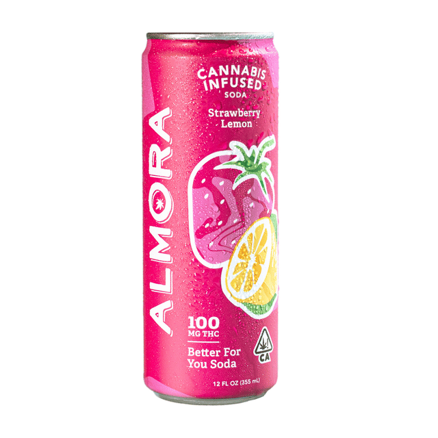 ALMORA: Strawberry Lemon Better For You Soda