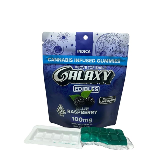 Blue Raspberry | Live Rosin Gummies 100mg
