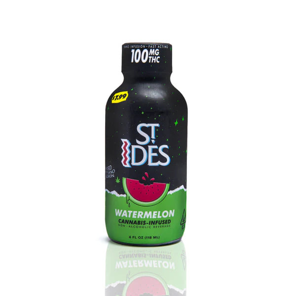 ST IDES - WATERMELON | 4OZ SHOT 100MG + 20MG CBC