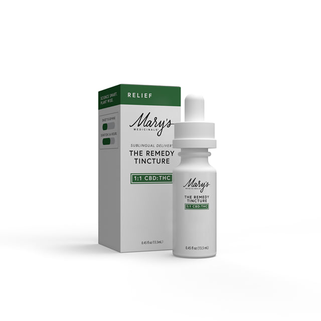 The Remedy - Relief 1:1 THC/CBD Tincture