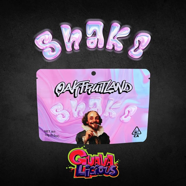 Oakfruitland Pre Ground Shake - Guavalicious (14g Indica) *NEXT DAY DELIVERY ONLY*