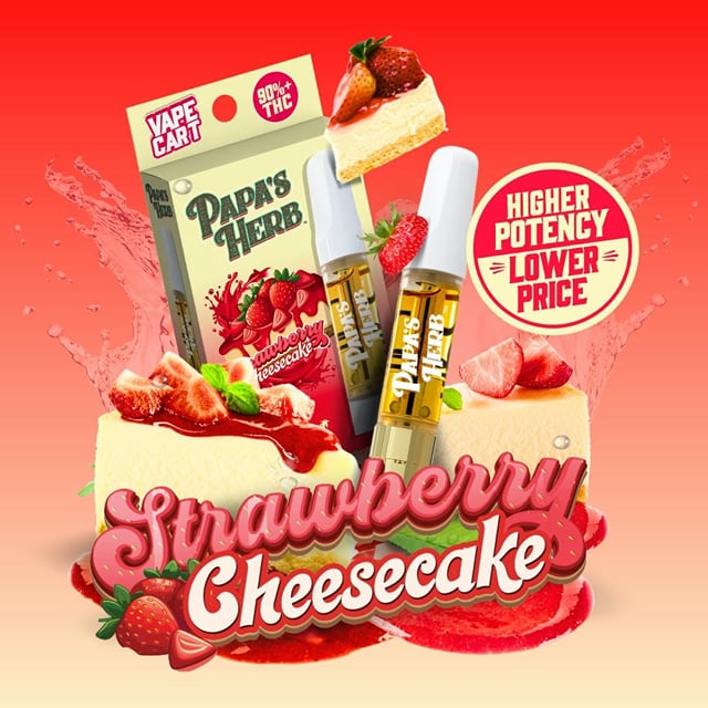 Strawberry Cheesecake | 1g Vape Cartridge