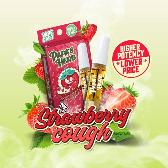 Strawberry Cough | 1g Vape Cartridge