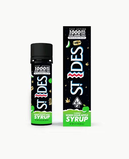 Wired Sour Apple Syrup - 2oz Tincture (1000mg)