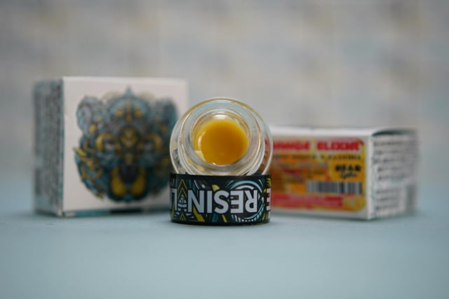 Orange Elixir Live Resin Badder