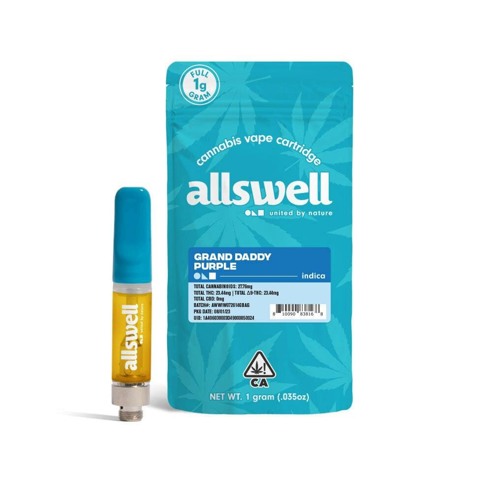 Allswell: Allswell Vape Cartridge 1g