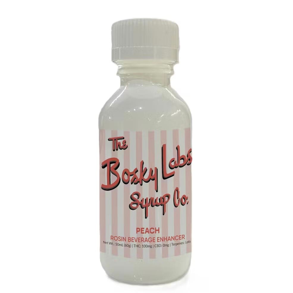 Peach Hash Rosin Syrup