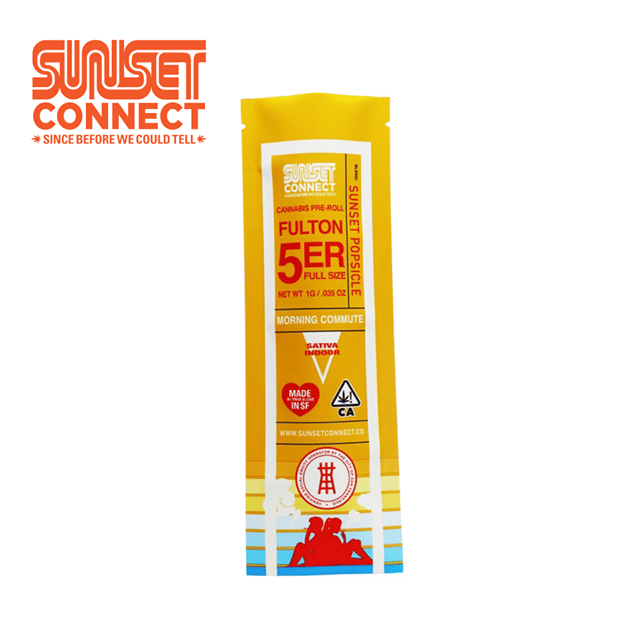Sunset Connect (Fulton 5'er) - Sunset Popsicle - Pre-Roll - 1g