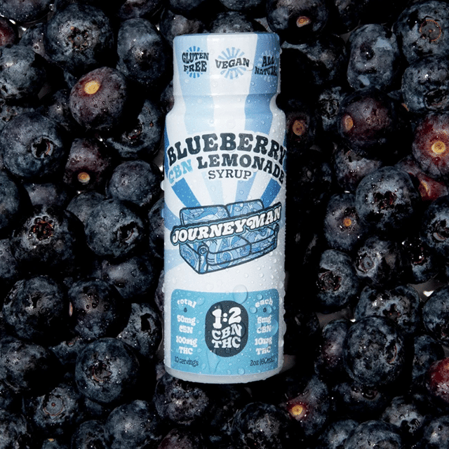 Blueberry Lemonade Syrup 2oz 100mg