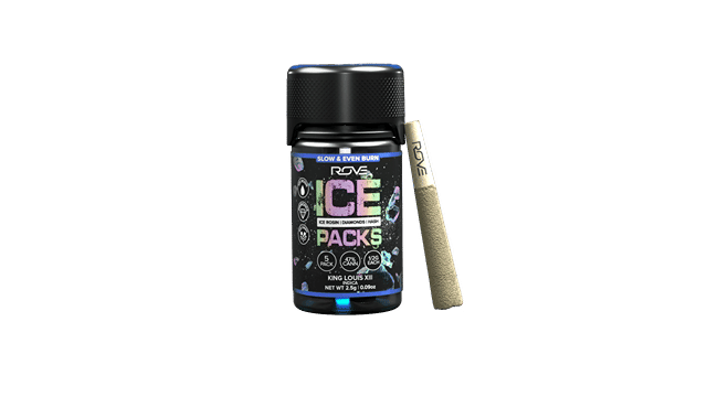King Louis XIII | Ice Packs Rosin, Diamond, Hash Infused | 5pk