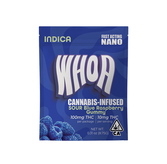 Sour Blue Raspberry | 100mg Gummies